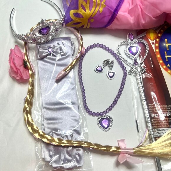 Snow White Princess costume Light up Princess Dress Girls Size 4-6Yrs - Picture 9 of 12